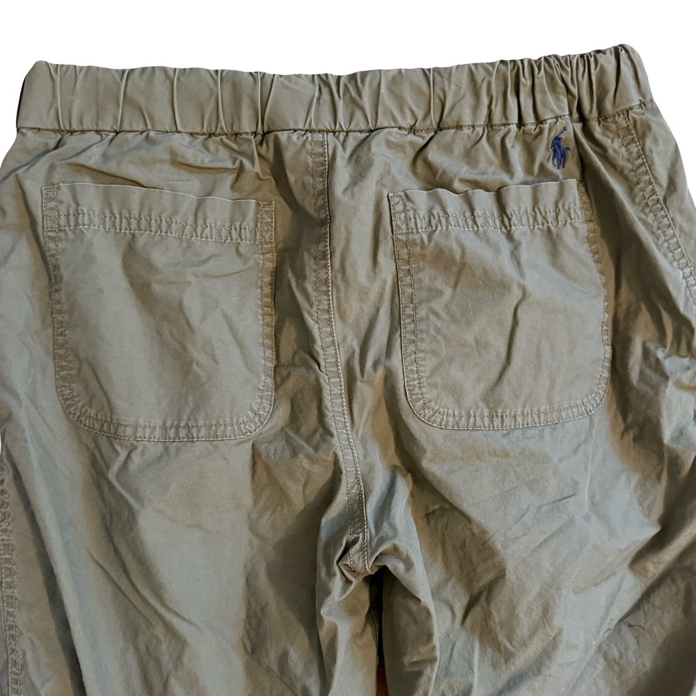 Polo Ralph Lauren Kids Olive Green Jogger Pants Hiking Casual Large (14-16) - Picture 3 of 5